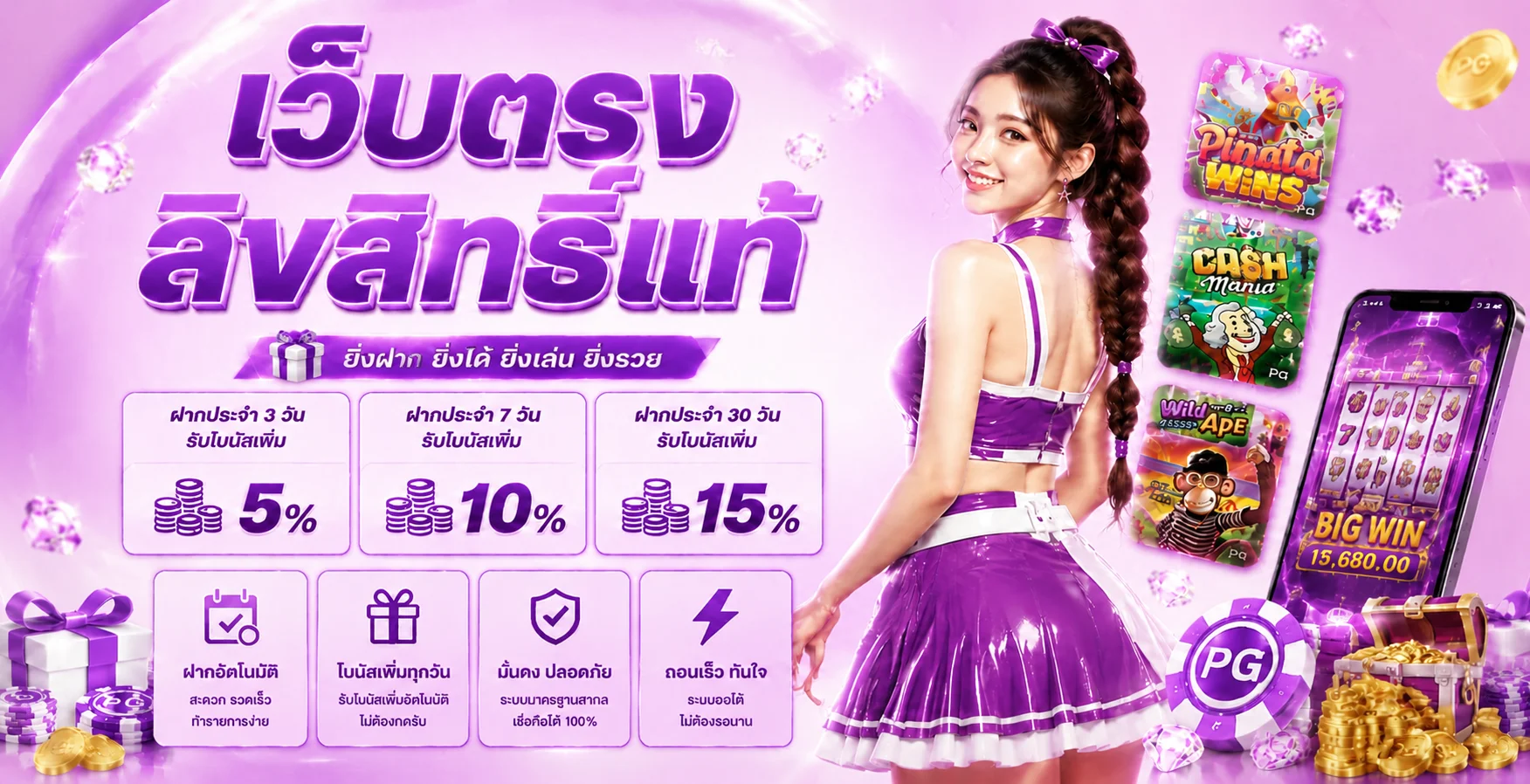 PLAYPG888 แบนเนอร์ทางเข้าเล่นสล็อตเว็บตรง